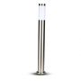 VT-838 E27 BOLLARD LAMP WITH STAINLESS STEEL BODY IP44