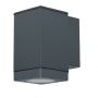 VT-841 GU10 WALL LAMP-DARK GREY (DOWN)