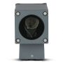 VT-841 GU10 WALL LAMP-DARK GREY (DOWN)