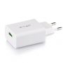 VT-5382 FAST CHARGING SET WITH TRAVEL ADAPTER & TYPE-C USB CABLE-WHITE