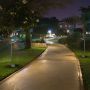VT-896 7W Slupek ogrodowy LED / Barwa:4000K / IP54 / Obudowa: Szara