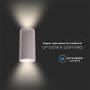 VT-894 LED CONCRETE WALL LAMP-LIGHT GREY GU10 IP20