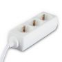 VT-1103-3 3WAYS SOCKET(3G1.5MM2 X 3M)-WHITE