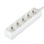 VT-1105-3 5WAYS SOCKET(3G1.5MM2 X 3M)-WHITE