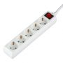 VT-1115-2 5WAYS SOCKET WITH SWITCH(3G1.5MM2 X 1.5M)-WHITE