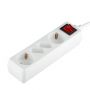 VT-1117 4 HOLES SOCKET WITH SWITCH(3G1.5MM2 X 1.5M)-WHITE