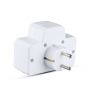 VT-1010-3 3 OUTLET POWER ADAPTER WITH EARTH CONTACT AND SWITCH 16A 250V