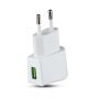 VT-1024 USB TRAVEL ADAPTOR WITH DOUBLE BLISTER PACKAGE-WHITE