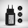 VT-1026 USB TRAVEL ADAPTOR WITH DOUBLE BLISTER PACKAGE-BLACK