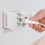 VT-1023 3 OUTLET ADAPTER 2.5A -WHITE