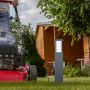 VT-1156-2 PrzedluZacz slupek ogrodowy 2 GN. / IP44 / 1xE27 / Zielony