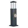 VT-1156-2 PrzedluZacz slupek ogrodowy 2 GN. / IP44 / 1xE27 / Zielony
