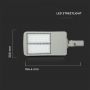 VT-152ST 150W Lampa uliczna LED (CLASS II, Zasilacz INVENTRONICS) / Chip SAMSUNG / Barwa:4000K / sciemniana