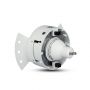 VT-889 Oprawa wpuszczana Spot / Trzonek:GU10 / Okragla  / Bialy FRAME+ / Chrom REFLECTOR