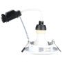 VT-3333 5W GU10 SPOT LIGHT WITH FITTING-WHITE BODY 3000K 3PCS/PACK