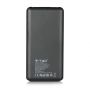 VT-3521 10000mah WIRELESS POWER BANK WITH DUAL USB+TYPEC+LED SCREEN-BLACK