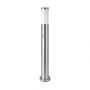 VT-838 BOLLARD LAMP-PIR SENSOR-STAINLESS STEEL BODY(80CM)E27 SATIN NICKEL-IP44