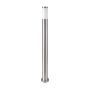 VT-838 BOLLARD LAMP-STAINLESS STEEL BODY(110CM)E27 SATIN NICKEL-IP44