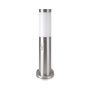 VT-838 BOLLARD LAMP-PIR SENSOR-STAINLESS STEEL BODY(45CM) E27 SATIN NICKEL-IP44