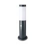 VT-838 BOLLARD LAMP-PIR SENSOR-STAINLESS STEEL BODY(45CM) E27 GREY-IP44