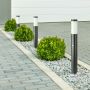 VT-838 BOLLARD LAMP-PIR SENSOR-STAINLESS STEEL BODY(80CM) E27 GREY-IP44