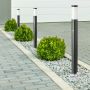 VT-838 BOLLARD LAMP-PIR SENSOR-STAINLESS STEEL BODY(110CM) E27 GREY-IP44