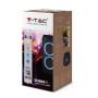 VT-6308-2 40W Przenosny glosnik karaoke bluetooth / gniazdo USB /slot na karte micro SD/gniazdo AUX/Mikrofon/Podswietlenie LED