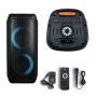 VT-6307-2 35W RECHARGEABLE SPEAKER WITH TWS FUNCTION-1 WIRED MICROPHONE-RFCONTROL(2*6.5inch)