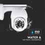 VT-5158 P09-8 IP Kamera zewnetrzna WIFI z 8 diodami-3MP-IP65-DOME