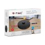 VT-5556 Odkurzacz automatyczny GYRO ROBOTIC LASER VACUUM / Wtyczka EU / Kompatybilna z Amazon Alexa i Google Home / Czarny