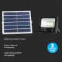 VT-40W 16W SOLAR PANEL WITH LED FLOODLIGHT6000K