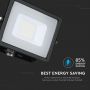 VT-20-1 20W SMD FLOODLIGHT SAMSUNG CHIP & 1M CABLE 4000K BLACK BODY