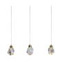 VT-7850 15W LED HANGING LAMP 540x120x1200mm 3000K GOLD BODY