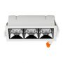 VT-2-12 12W Oprawa wpuszczana reflektor LED / Chip SAMSUNG / Barwa:4000K / Kat 12'