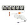 VT-2-21 20W Oprawa wpuszczana reflektor LED / Chip SAMSUNG / Barwa:4000K / Kat 12'
