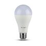 VT-2117 15W A65 LED PLASTIC BULB 6400K E27 2PCS BLISTER PACK