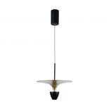 VT-7832 9W LED HANGING LAMP 30x320x100CM COLORCODE: 4000K BLACK+GOLD BODY