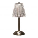 VT-1033 3W LED TABLE LAMP 3IN1 NICKLE SAND