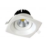 VT-2908 SQ 8W LED COB DOWNLIGHTS COLORCODE:6000K PKW