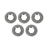 BEZEL FOR FIRE RATED DOWNLIGHT-CHROME IP65 5PCS/PACK