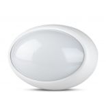 VT-8014 8W FULL OVAL IP54 DOME LIGHTS 6400K WHITE BODY