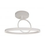 VT-7907 37W LED METAL CEILING LAMP D:500x200MM 4000K WHITE BODY