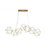 VT-7918 35W LED DECORATIVE HANGING LIGHT ( L94.5*W32.5*H120CM) 3000K GOLD BODY