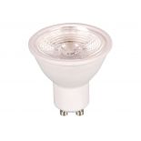 VT-2886D 7W LED PLASTIC SPOTLIGHT WITH LENS COLORCODE:3000K 38'D GU10 DIMMABLE