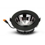 VT-2-23 20W Reflektor COB Downlight / Chip SAMSUNG / Barwa:6400K / Obudowa: Czarna
