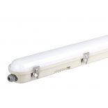 VT-120136 36W LED WATERPROOF FITTING 120CM SAMSUNG CHIP-MILKY COVER+SS CLIPS 6...