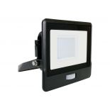 VT-138S 30W PIR SENSOR FLOODLIGHT SAMSUNG CHIP 3000K BLACK BODY