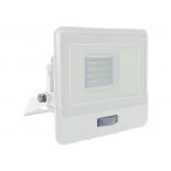 VT-128S 20W PIR SENSOR FLOODLIGHT SAMSUNG CHIP 6500K WHITE BODY