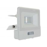 VT-118S-1 10W PIR SENSOR FLOODLIGHT SAMSUNG CHIP & 1M CABLE 6500K WHITE BODY