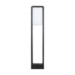 VT-33-N 10W LED BOLLARD LAMP SAMSUNG CHIP 4000K IP65 BLACK BODY